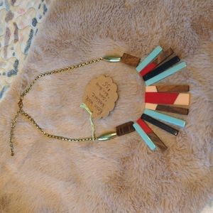 Noonday Collection Resin Work Necklace